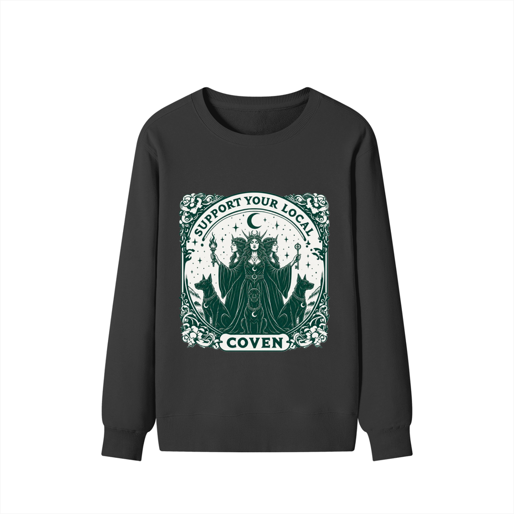 Support your local coven Cotton Sweatshirt