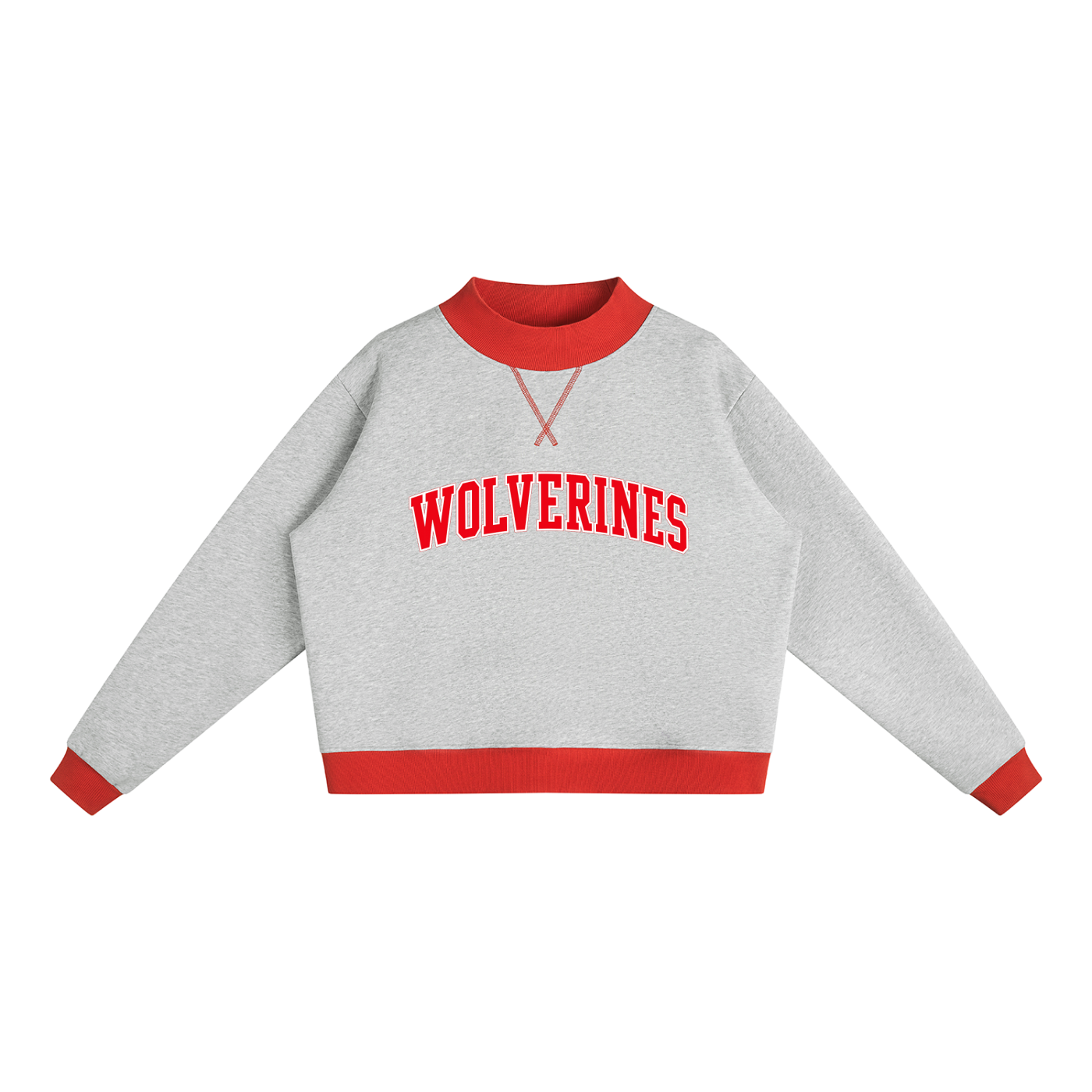 WCHS Mock Neck Crewneck Sweatshirt