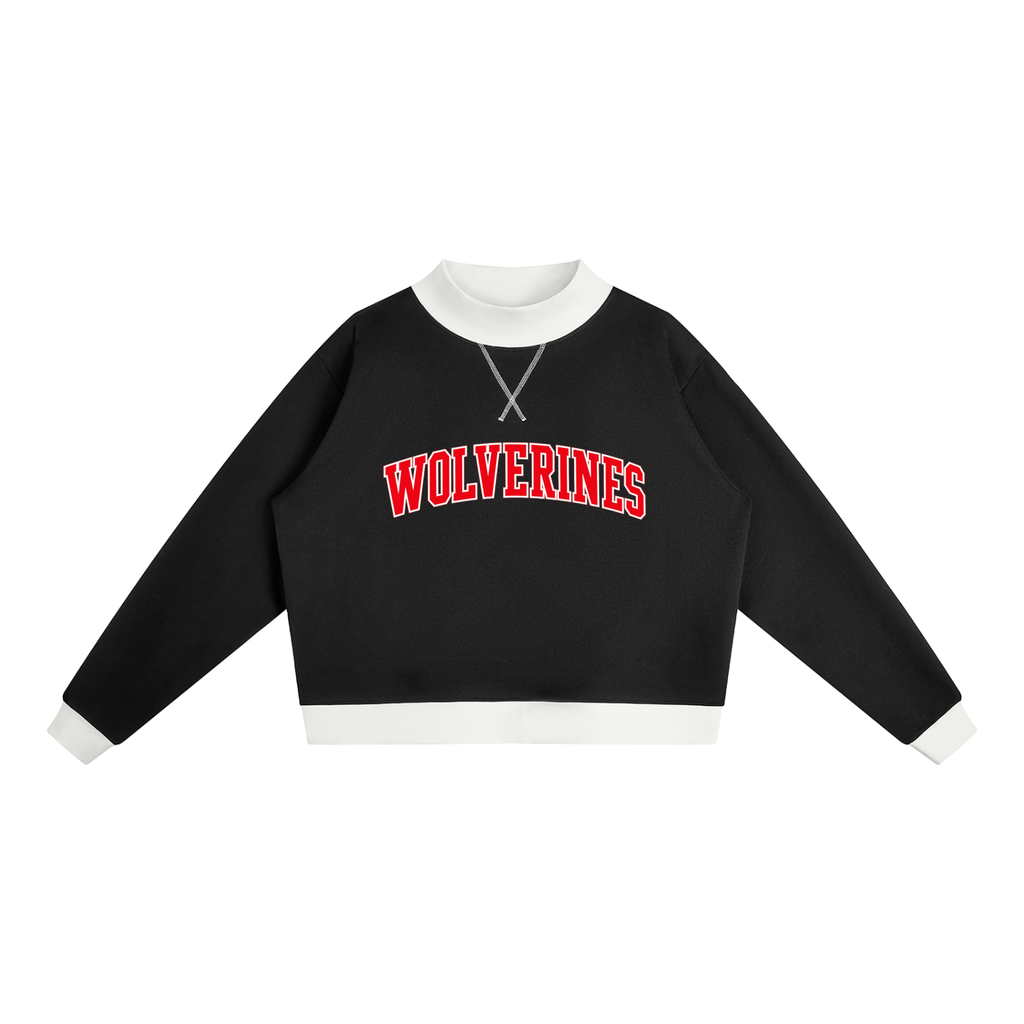 WCHS Mock Neck Crewneck Sweatshirt
